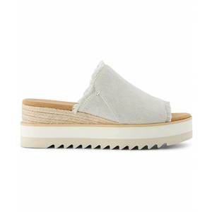 NEW TOMS women's diana mule sandal in white onyx
